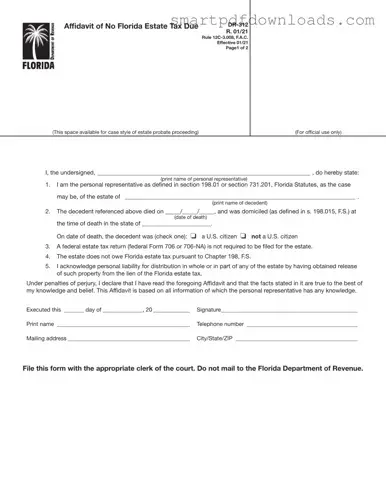 Fl Dr 312 Form