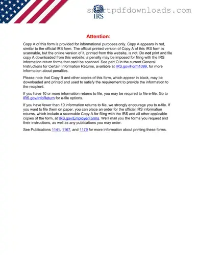 IRS 1099-MISC Form
